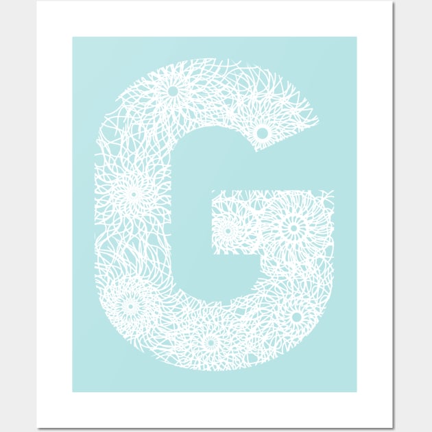 Letter G Wall Art by Hip Scarves and Bangles